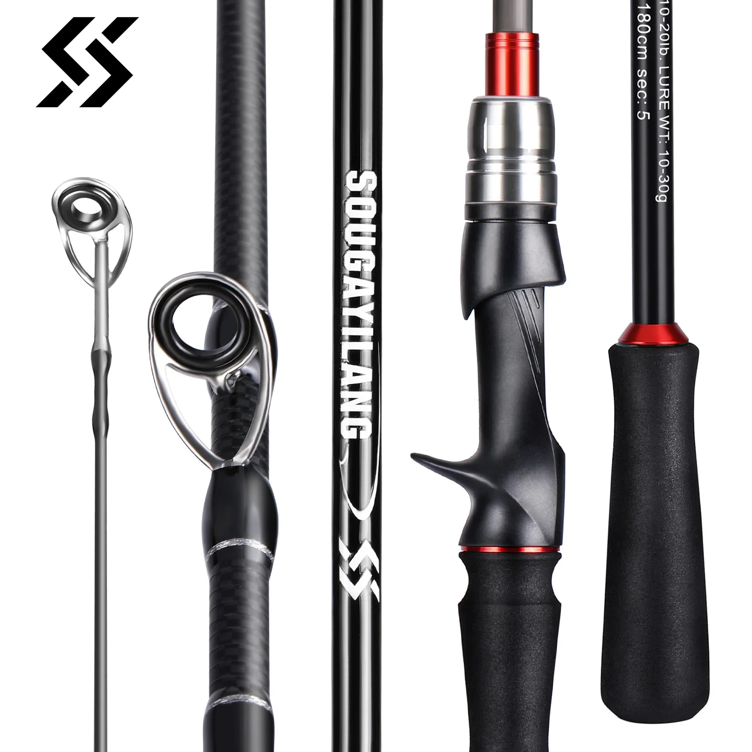 Fishing Rod Surf - Sougayilang Lure Fishing Rod 1.8m 2.1m