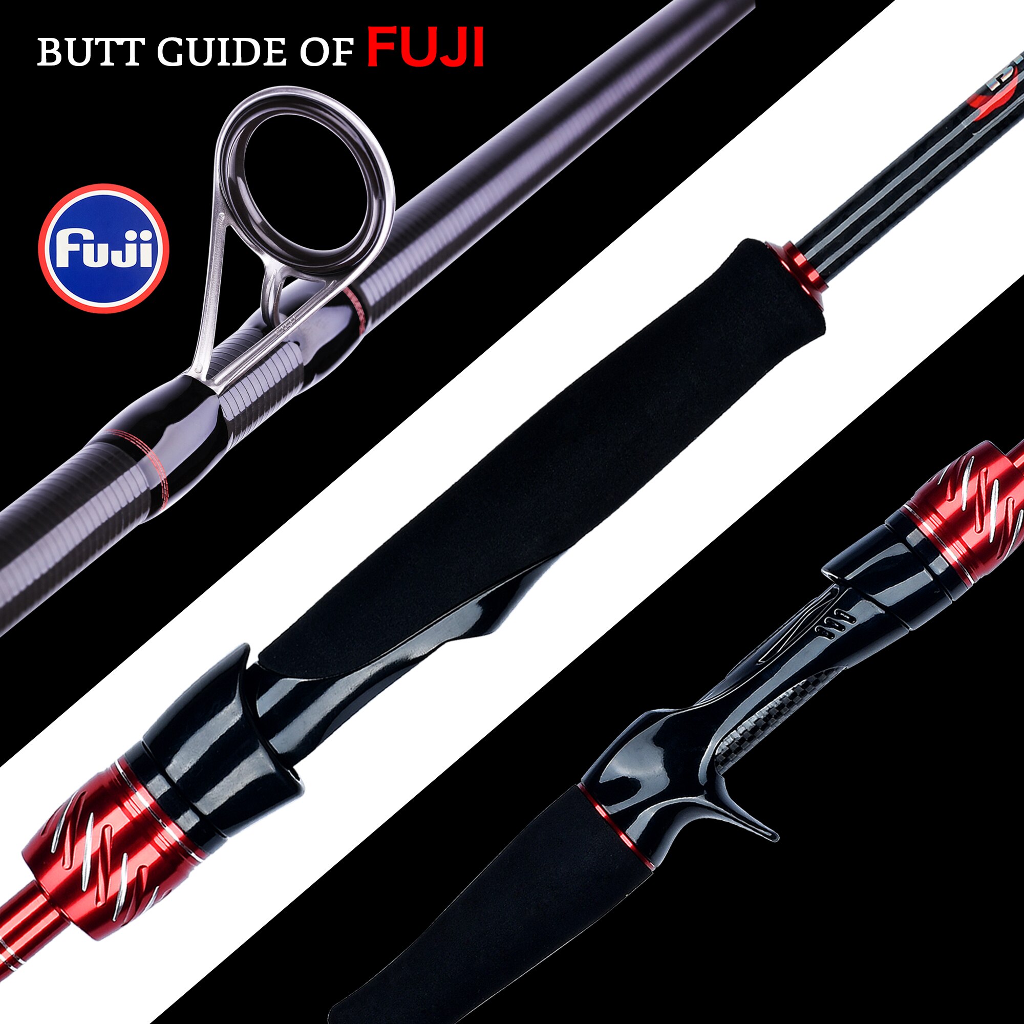 BIUTIFU Traveller Spinning Cas - Fishing Rod Surf ulasan dan harga