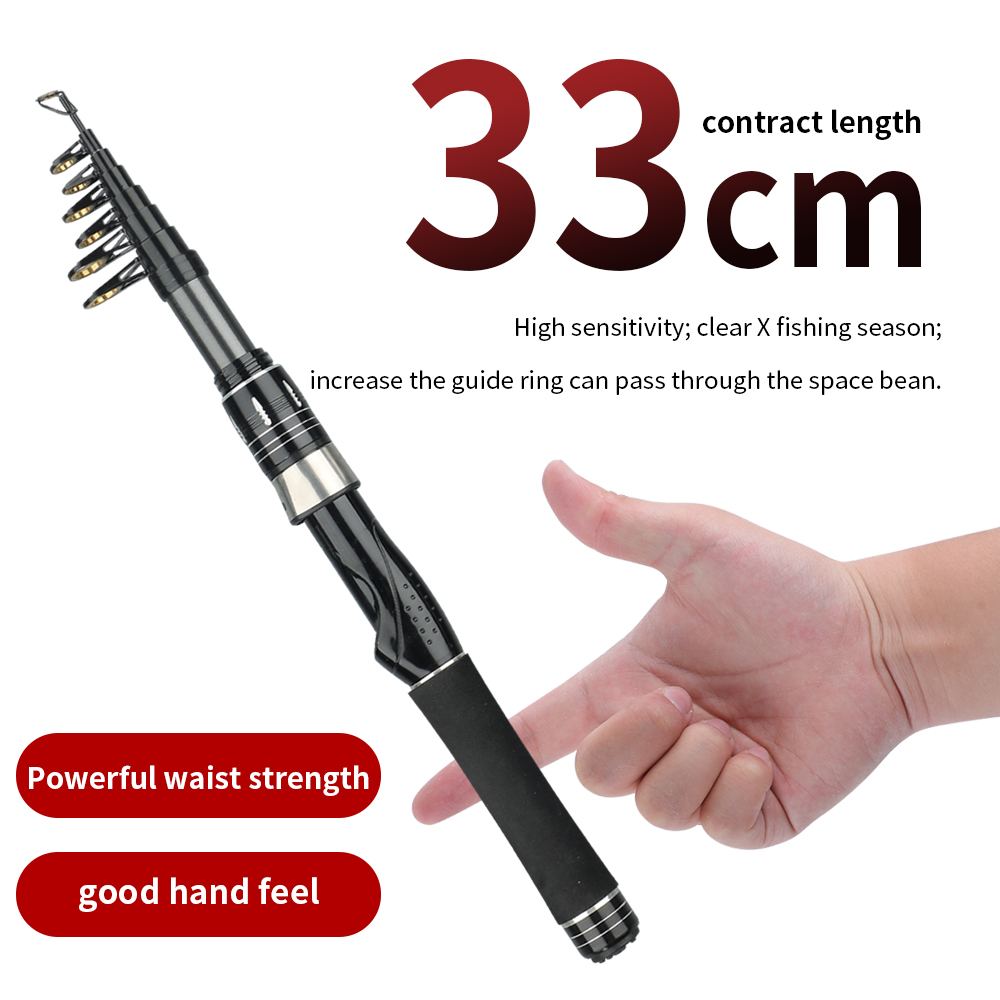 Portable Mini Sea Rod 33cm Clo - Fishing Rod Surf ulasan dan harga