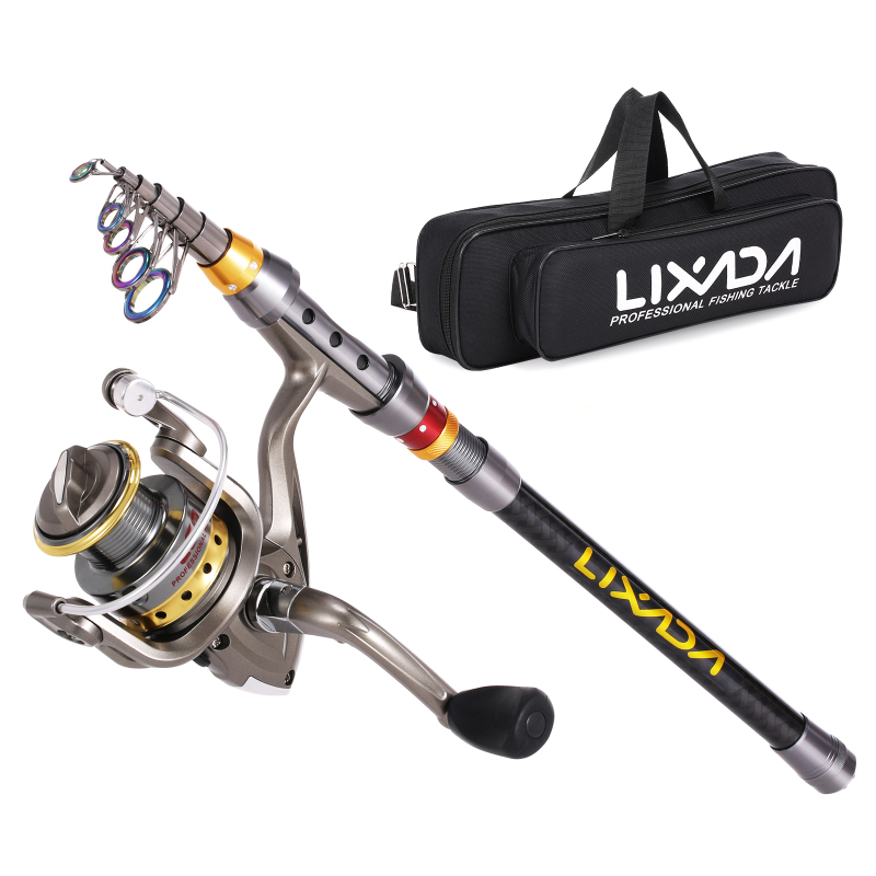 Lixada Telescopic Fishing Rod  - Fishing Rod Surf ulasan dan harga