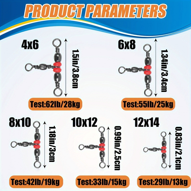 Fishing 3- Way Swivels, Packag - Fishing Rod Building Kit ulasan dan harga